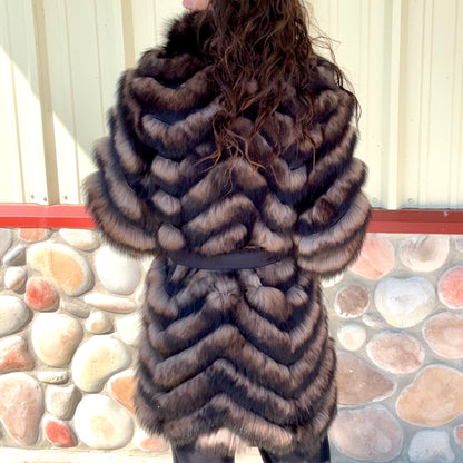 Range Royale Fox Chevron Fur