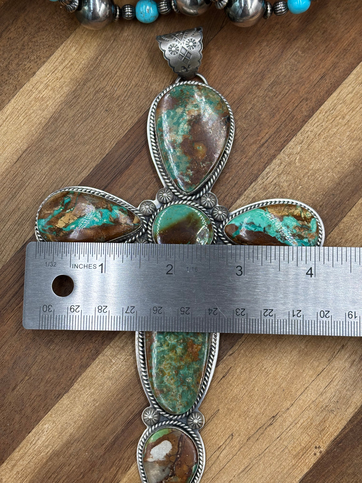Royston & Mantis #911-18 Cross Pendant by Jeff Largo
