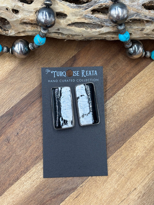 White Buffalo #922-16 Earrings