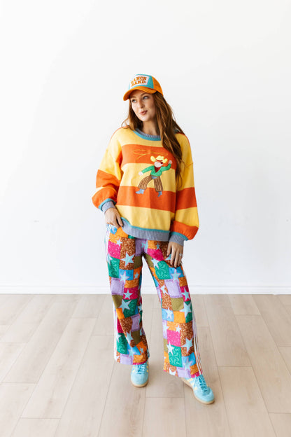 Amanda Paisley Star Pant