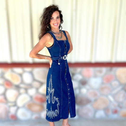 Blue Mesa Embroidered Dress