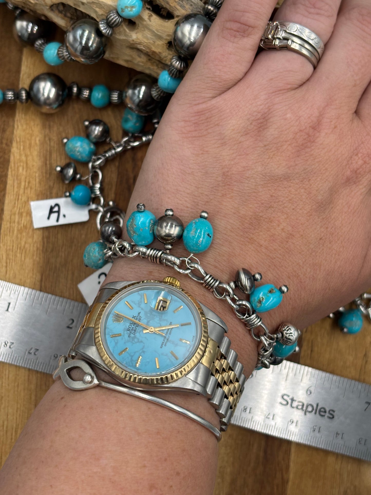Turquoise Charm Bracelet