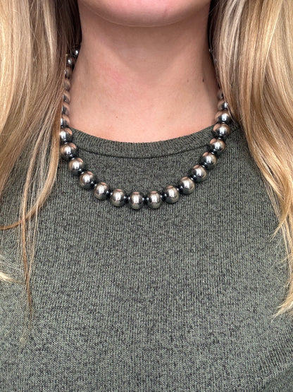 20” 14mm #911-29 Sterling Pearls Necklace