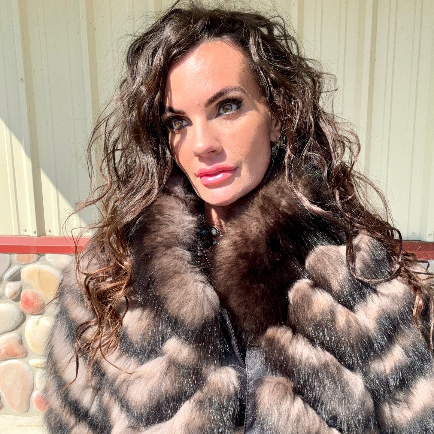 Range Royale Fox Chevron Fur