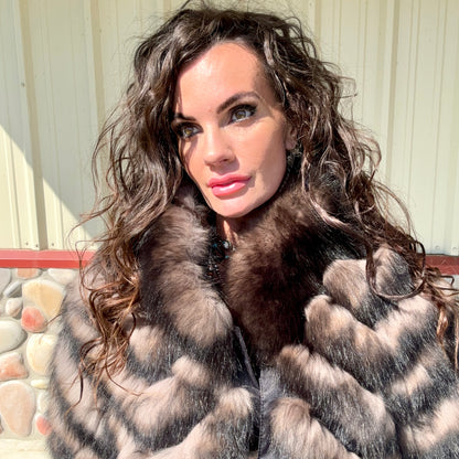Range Royale Fox Chevron Fur