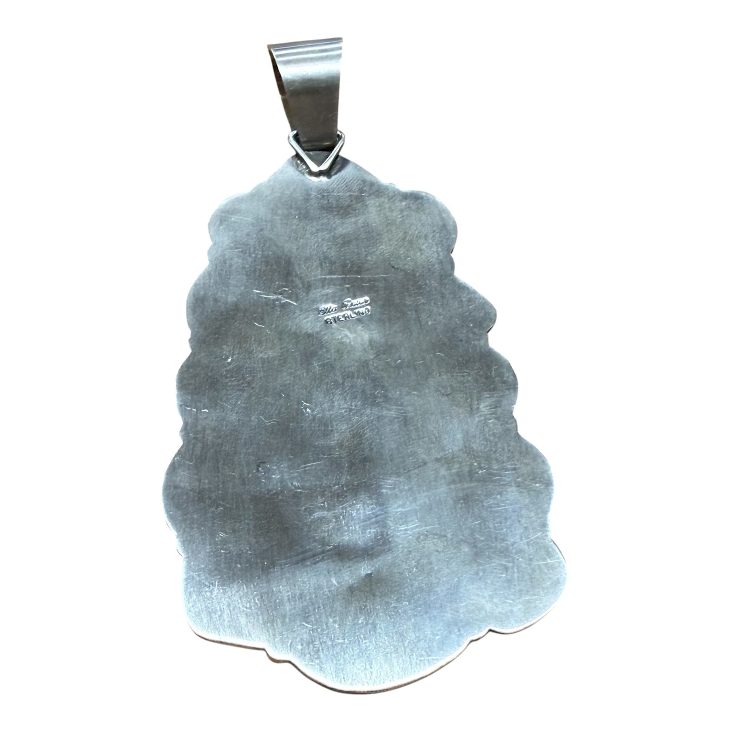 Mixed Turquoise Pendant by Ella Peters