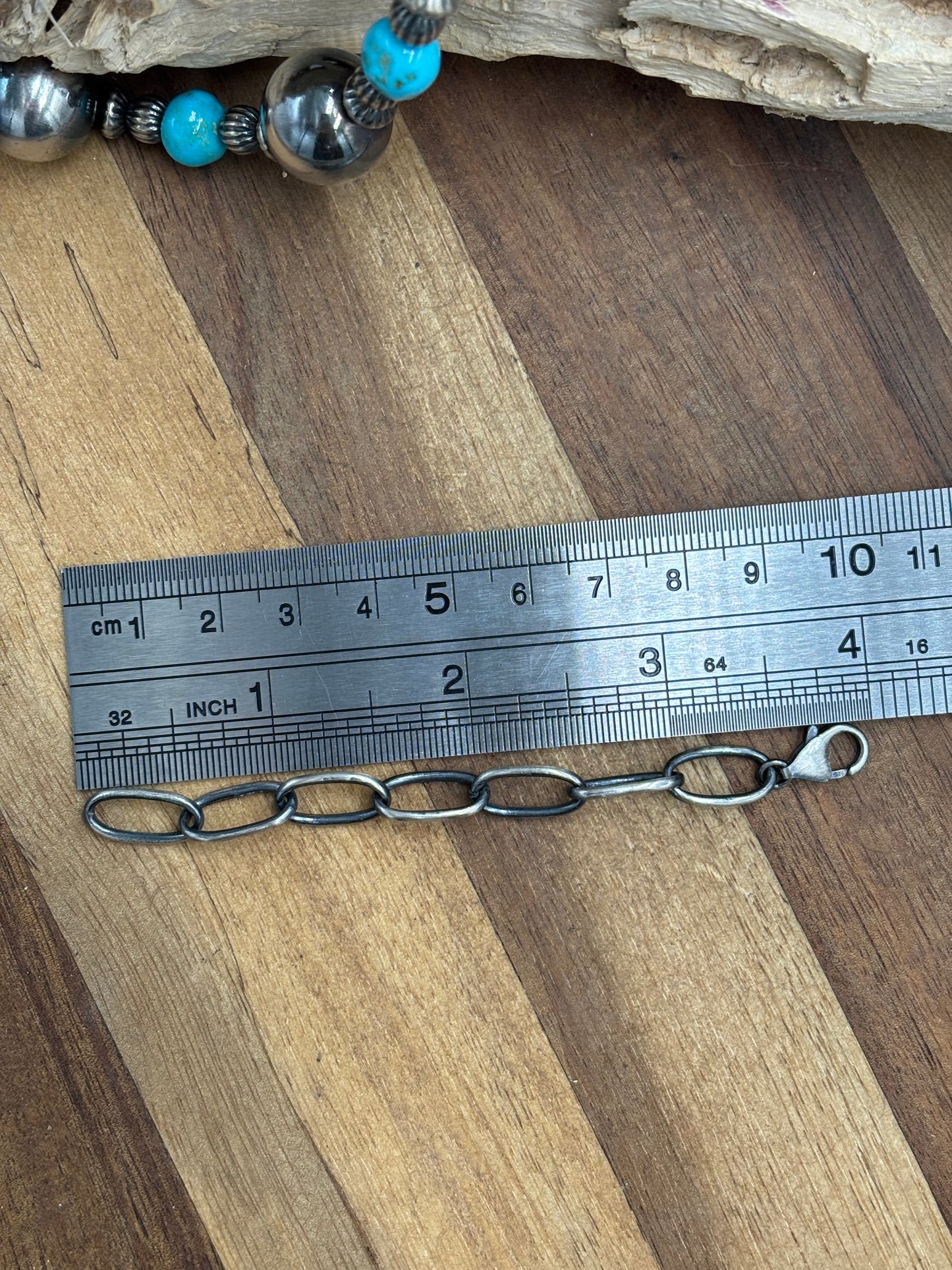 XL Sterling Silver Extender 4"
