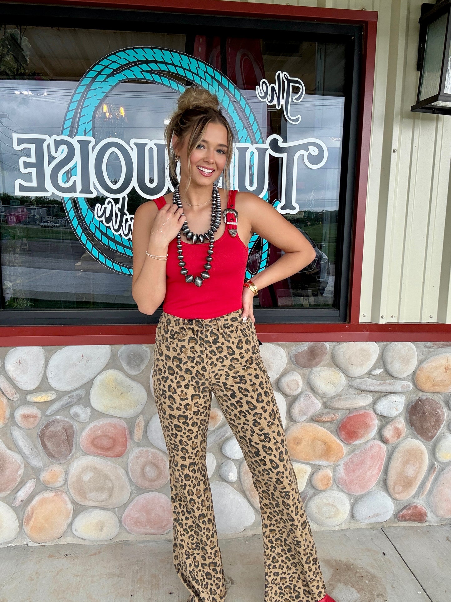 Wild Side Leopard Flares (Regular & Plus Size)