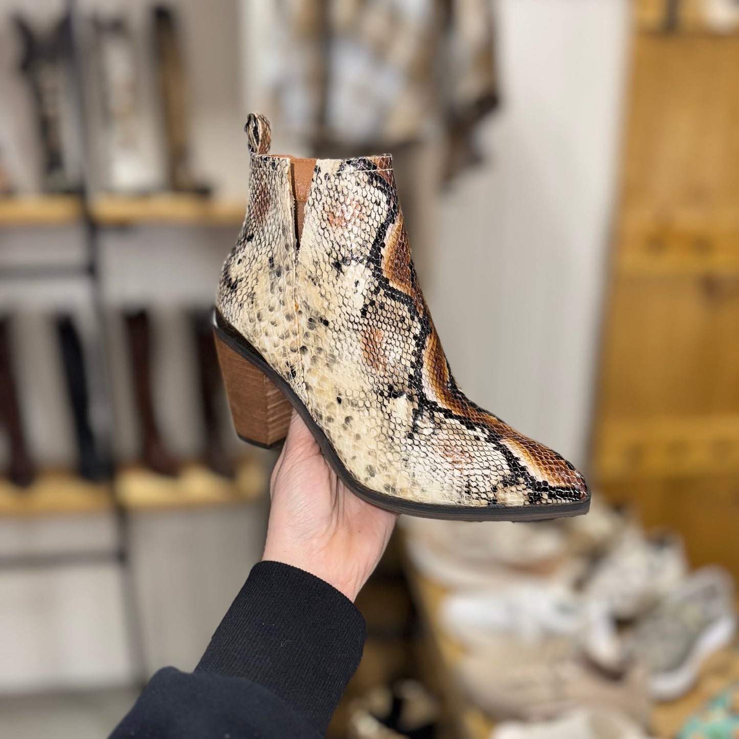 Snakin’ Around The Town Shortie Boot