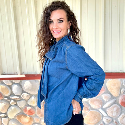 Denim Darling Blouse
