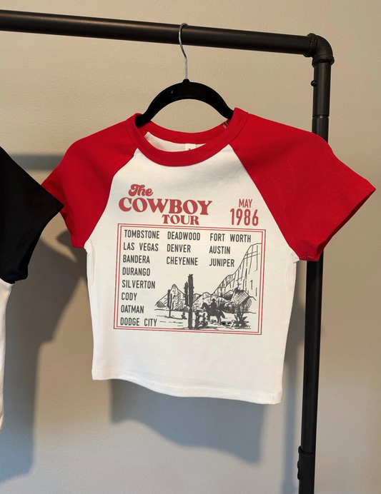 Cowboy Tour Baby Tee  