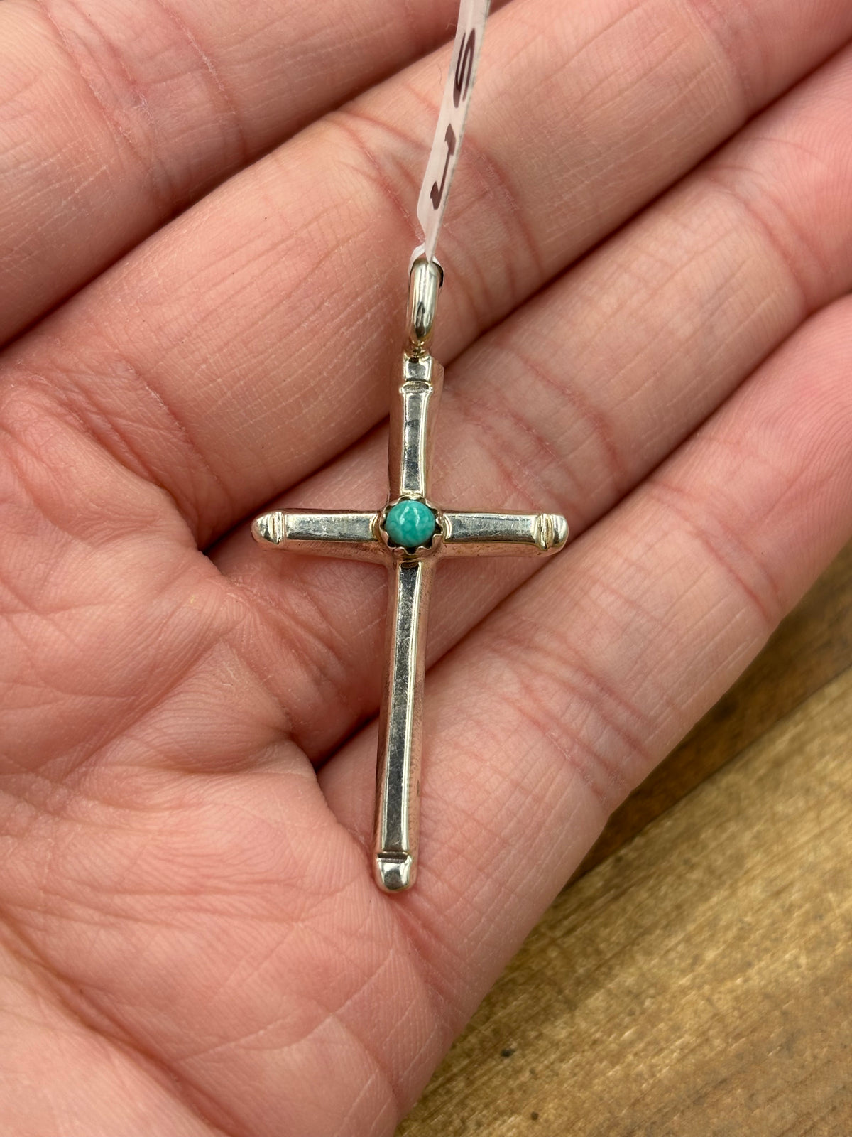 Cross #911-23 Pendant by HY, Navajo