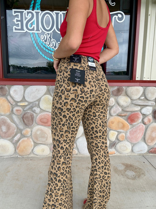 Wild Side Leopard Flares (Regular & Plus Size)