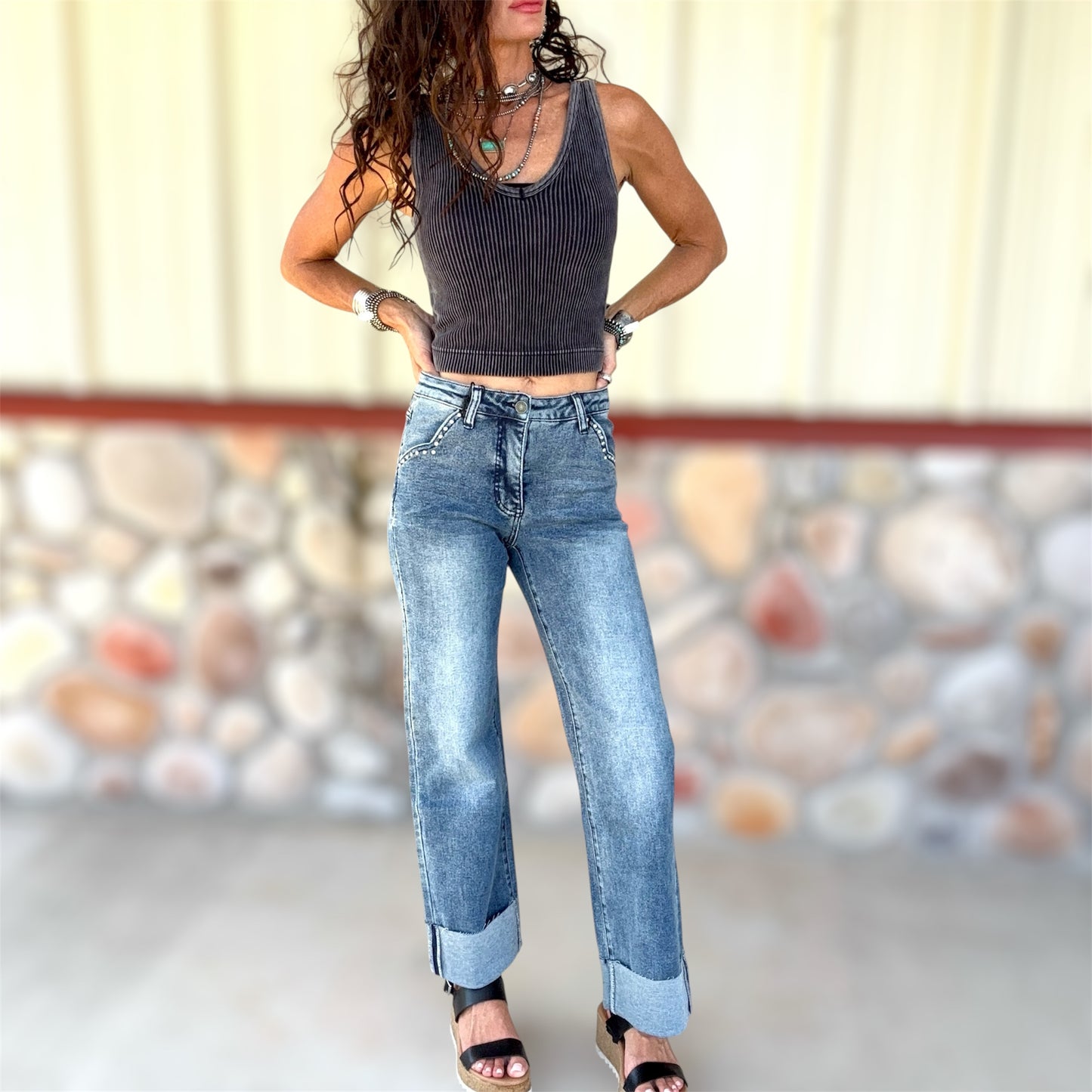 Canyon Crest Crop Jeans