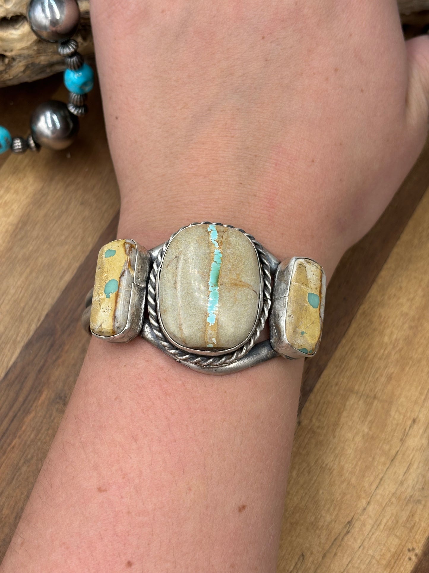 Ribbon Royston #831-9 Cuff by Boyd Ashley, Navajo