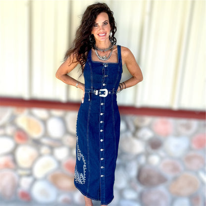 Blue Mesa Embroidered Dress