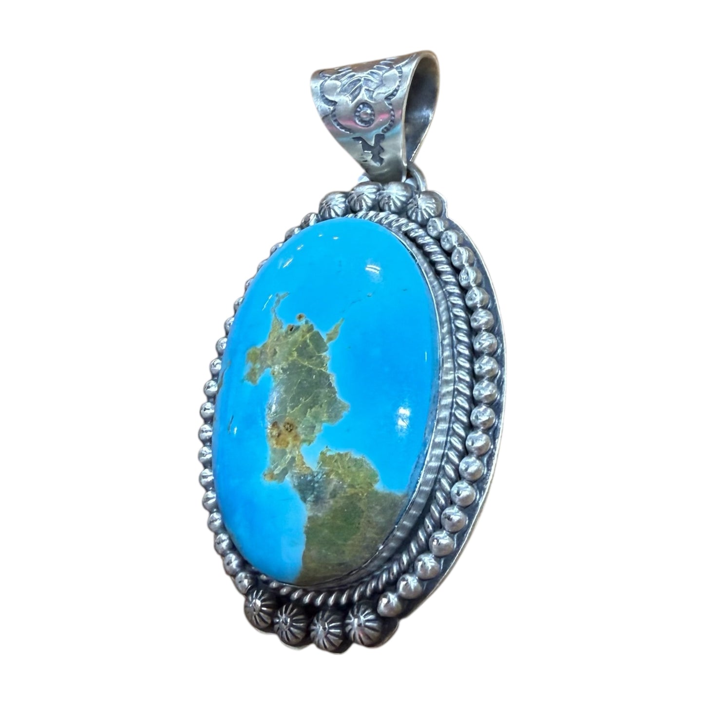 Oval Turquoise Pendant