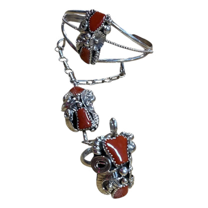 Coral Slave Bracelet