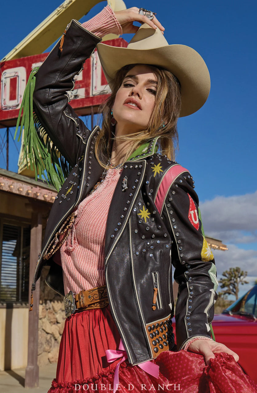 Atomic Ranch Biker Jacket by Double D Ranch