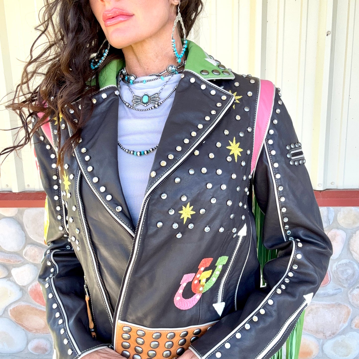 Atomic Ranch Biker Jacket by Double D Ranch