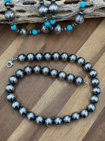 20” 14mm #911-29 Sterling Pearls Necklace