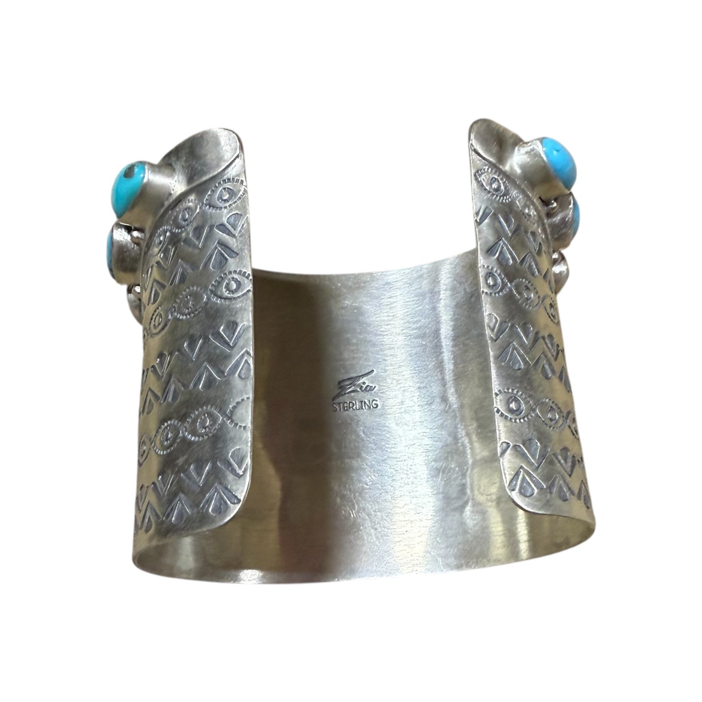 Turquoise Longhorn Statement Cuff