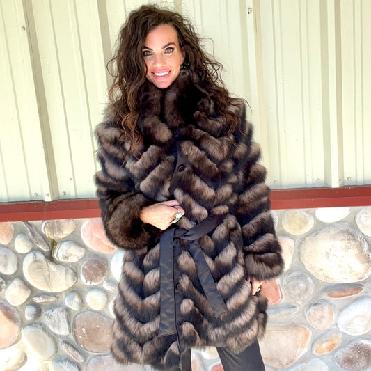 Range Royale Fox Chevron Fur