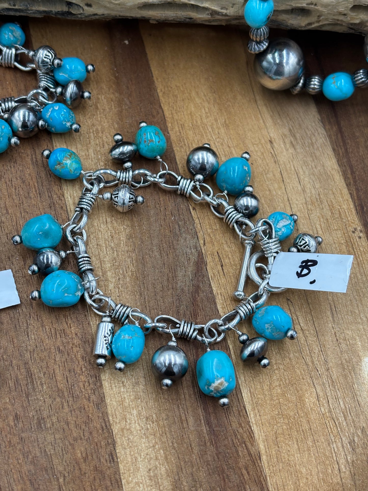Turquoise Charm Bracelet