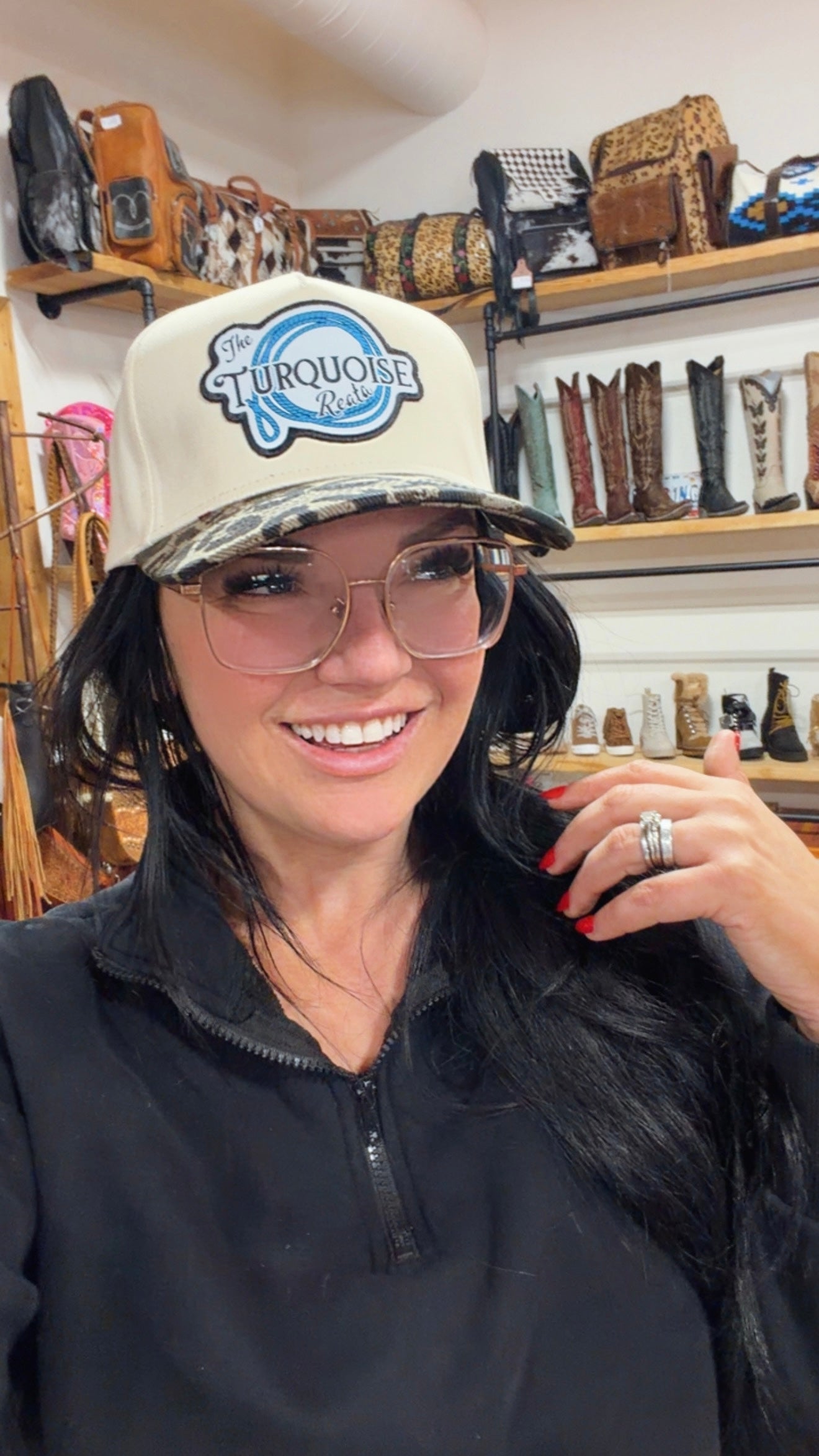 TTR Logo Patch Cap Leopard