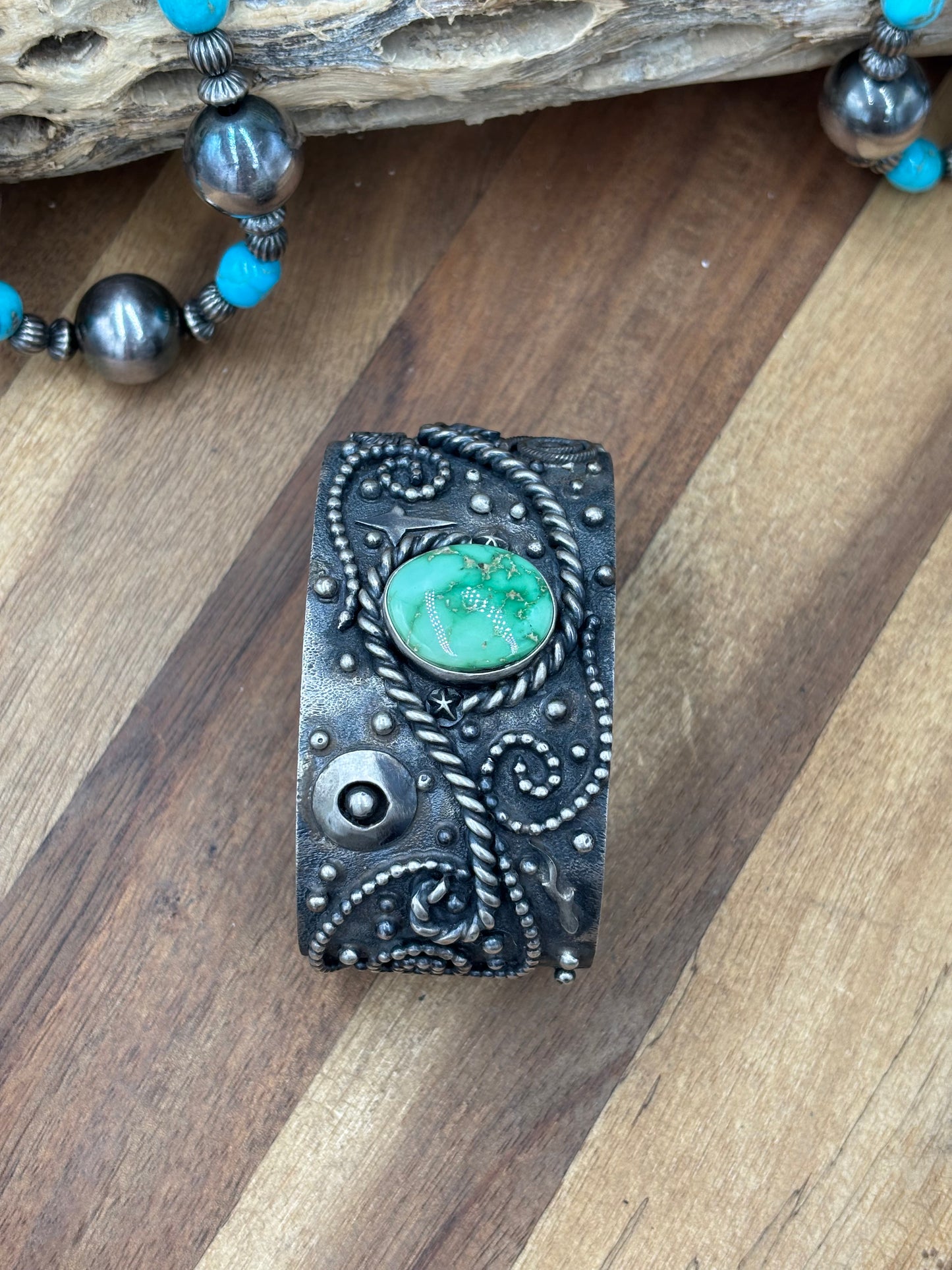Sonoran #831-10 Cuff by Randy Billy, Navajo