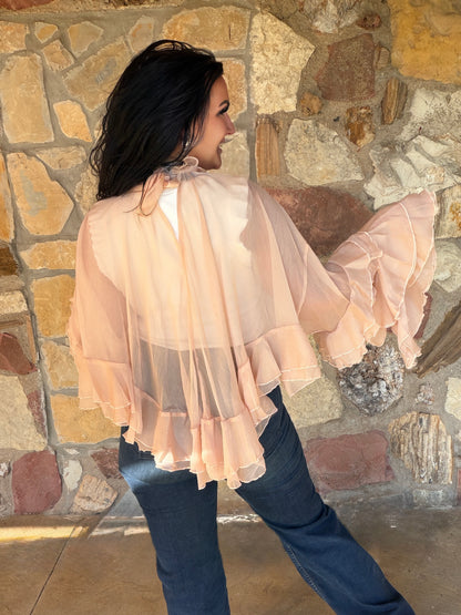 The Georgia Ruffle Blouse