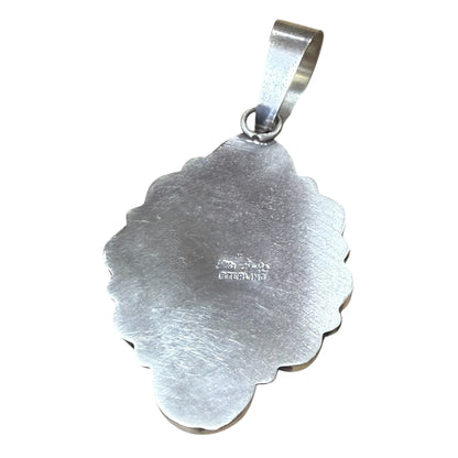Turquoise Cluster Pendant by Ella Peters