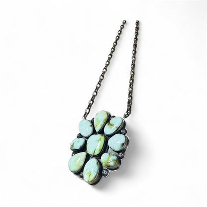 Palomino Cluster Necklace