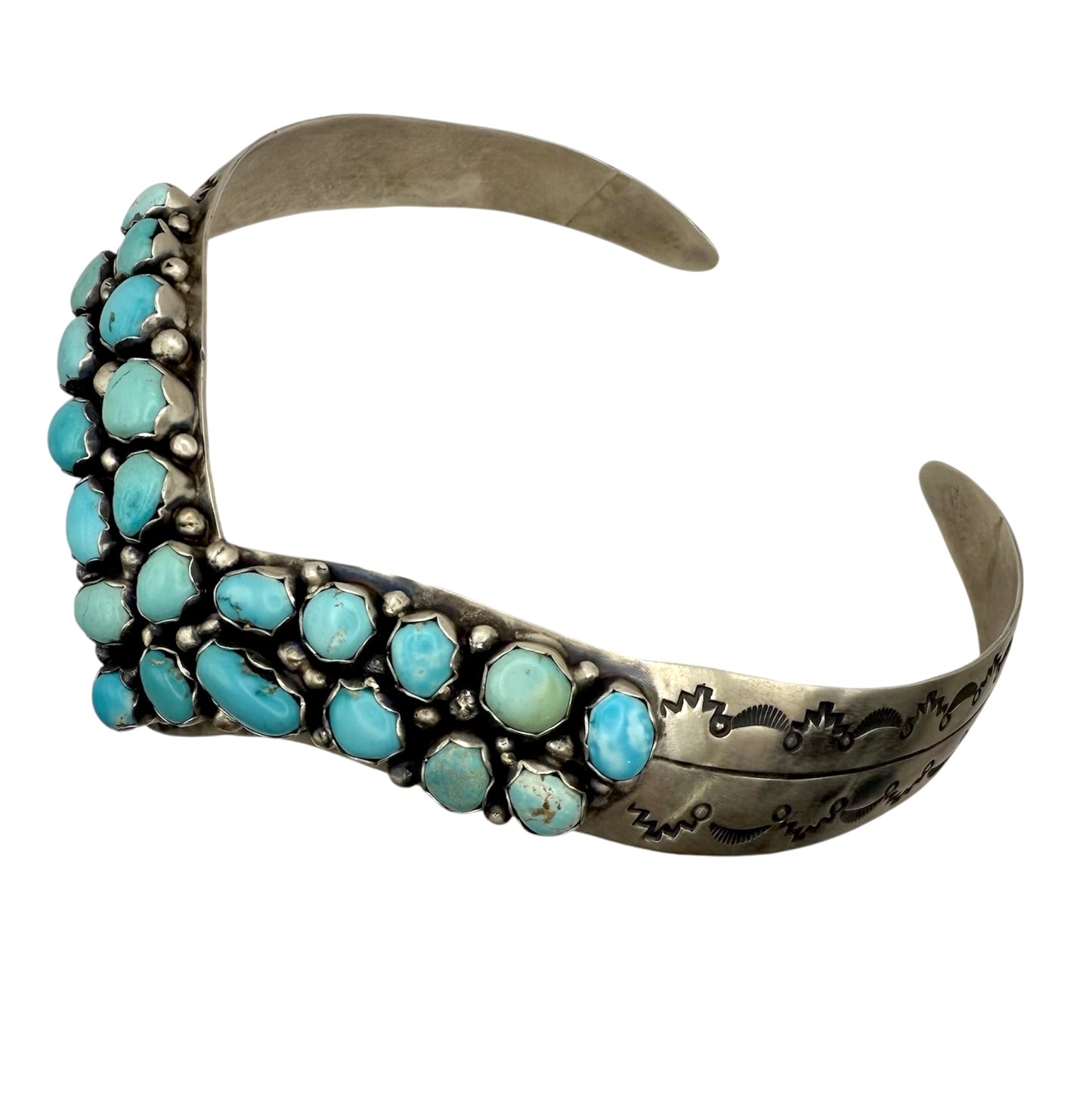 Turquoise Choker by Paul Livingston, Navajo