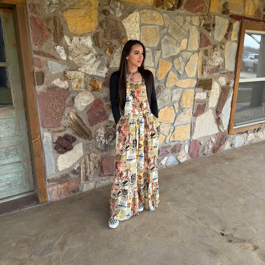 Rodeo News Jump Suite