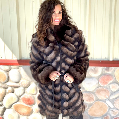 Range Royale Fox Chevron Fur