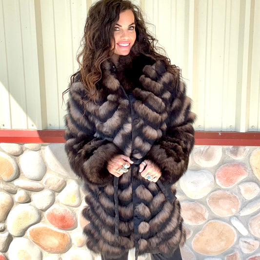Range Royale Fox Chevron Fur