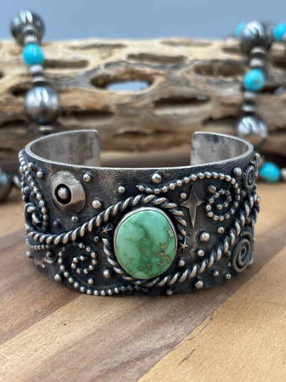 Sonoran #831-10 Cuff by Randy Billy, Navajo