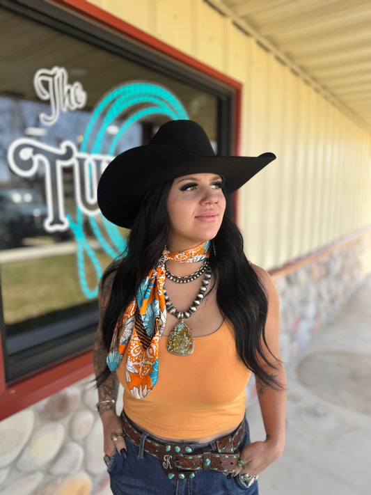 The Trailblazer – 4X Black Cowboy Hat (Minnick Crease, Unisex)