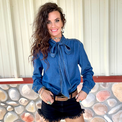 Denim Darling Blouse
