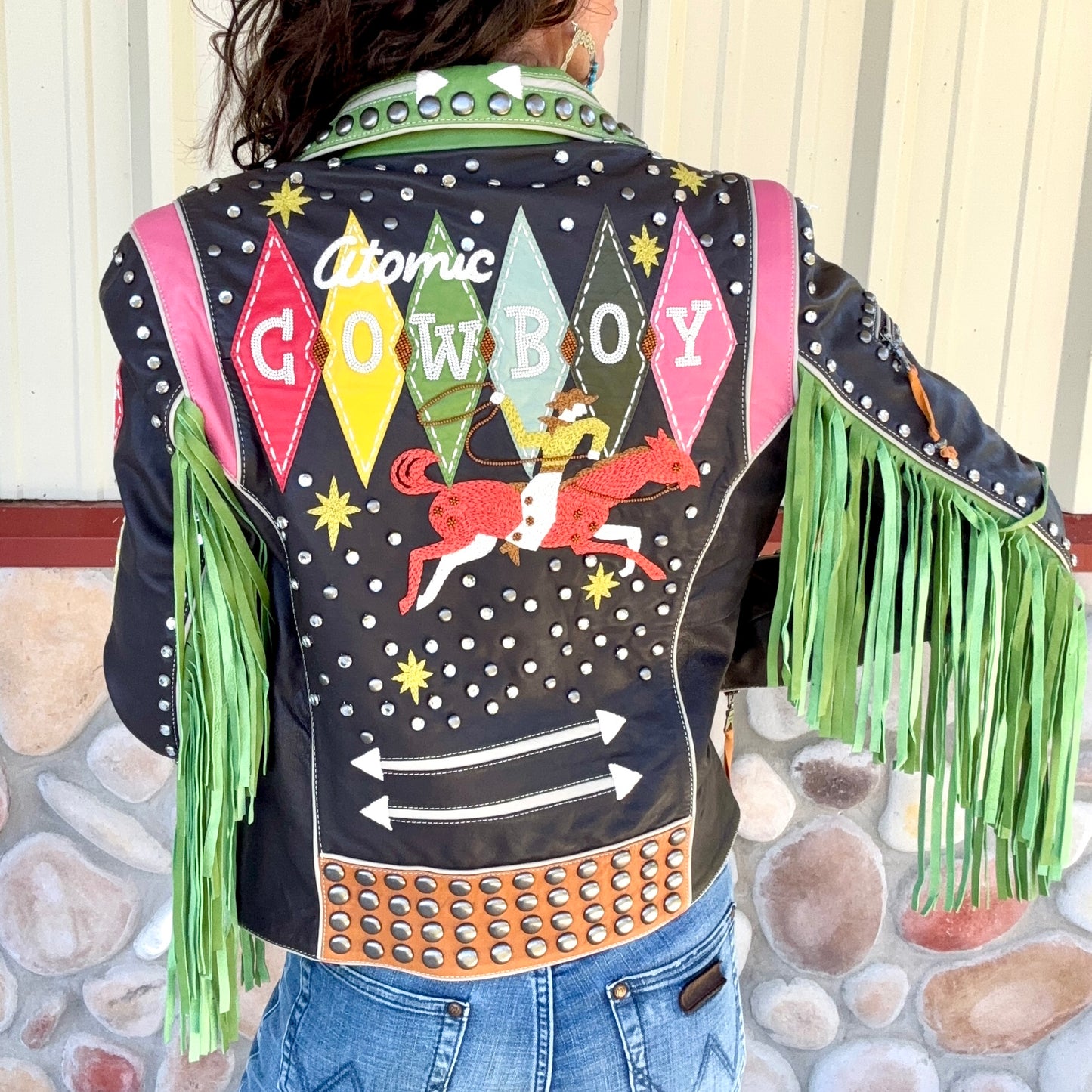 Atomic Ranch Biker Jacket by Double D Ranch