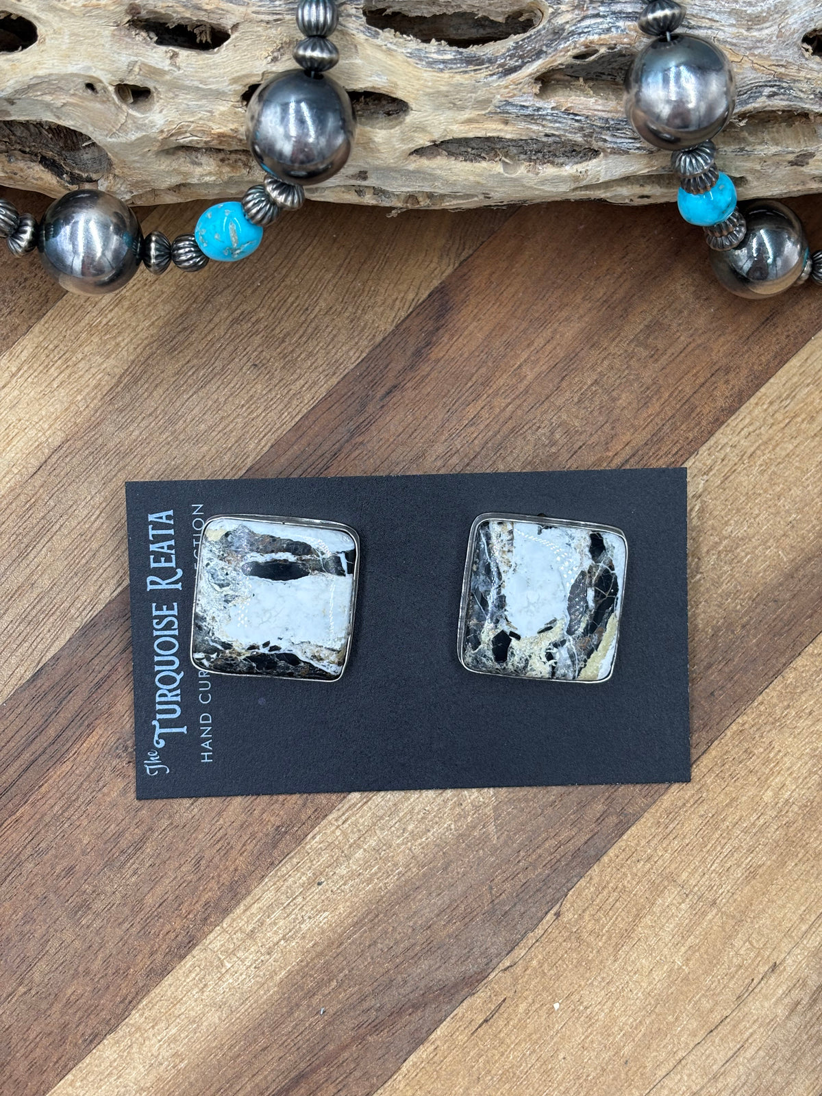 White Buffalo #922-18 Earrings