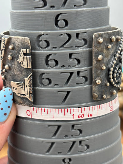 Sonoran #831-10 Cuff by Randy Billy, Navajo