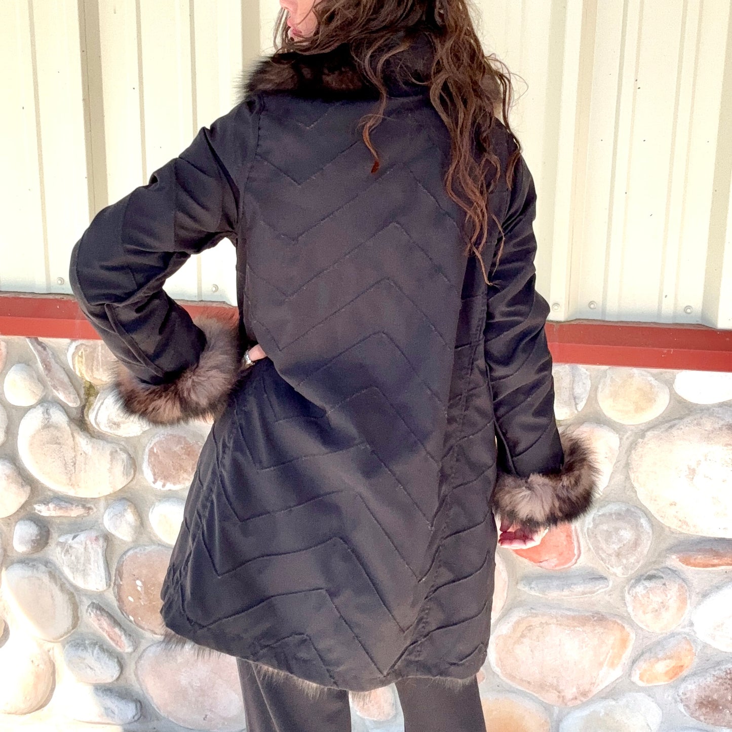Range Royale Fox Chevron Fur