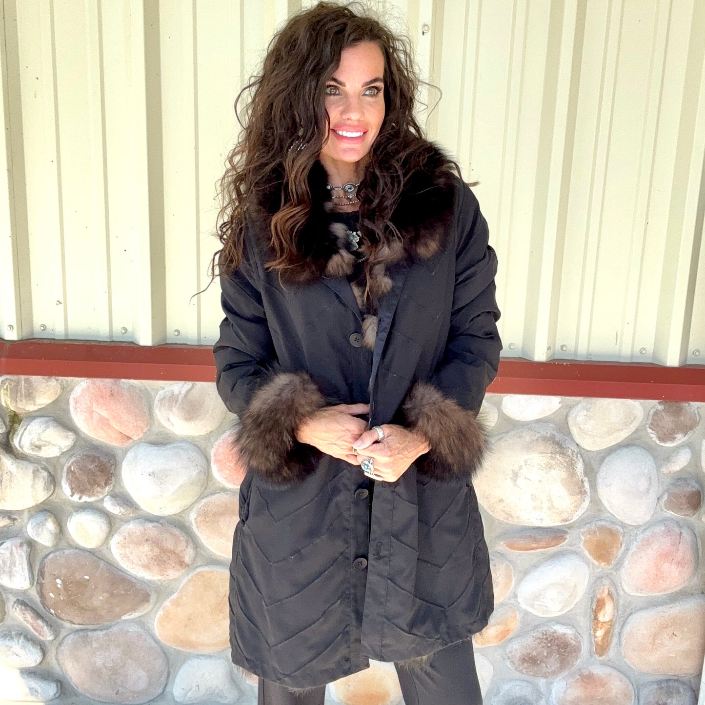 Range Royale Fox Chevron Fur