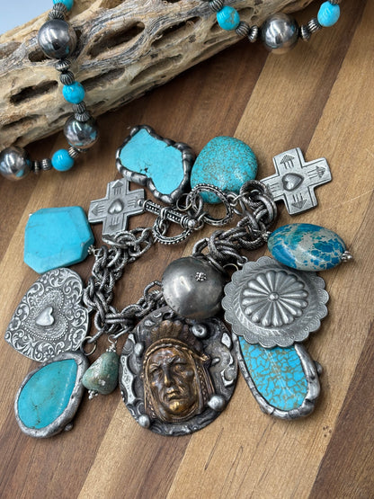 The Turk Charm Bracelet #921-1E