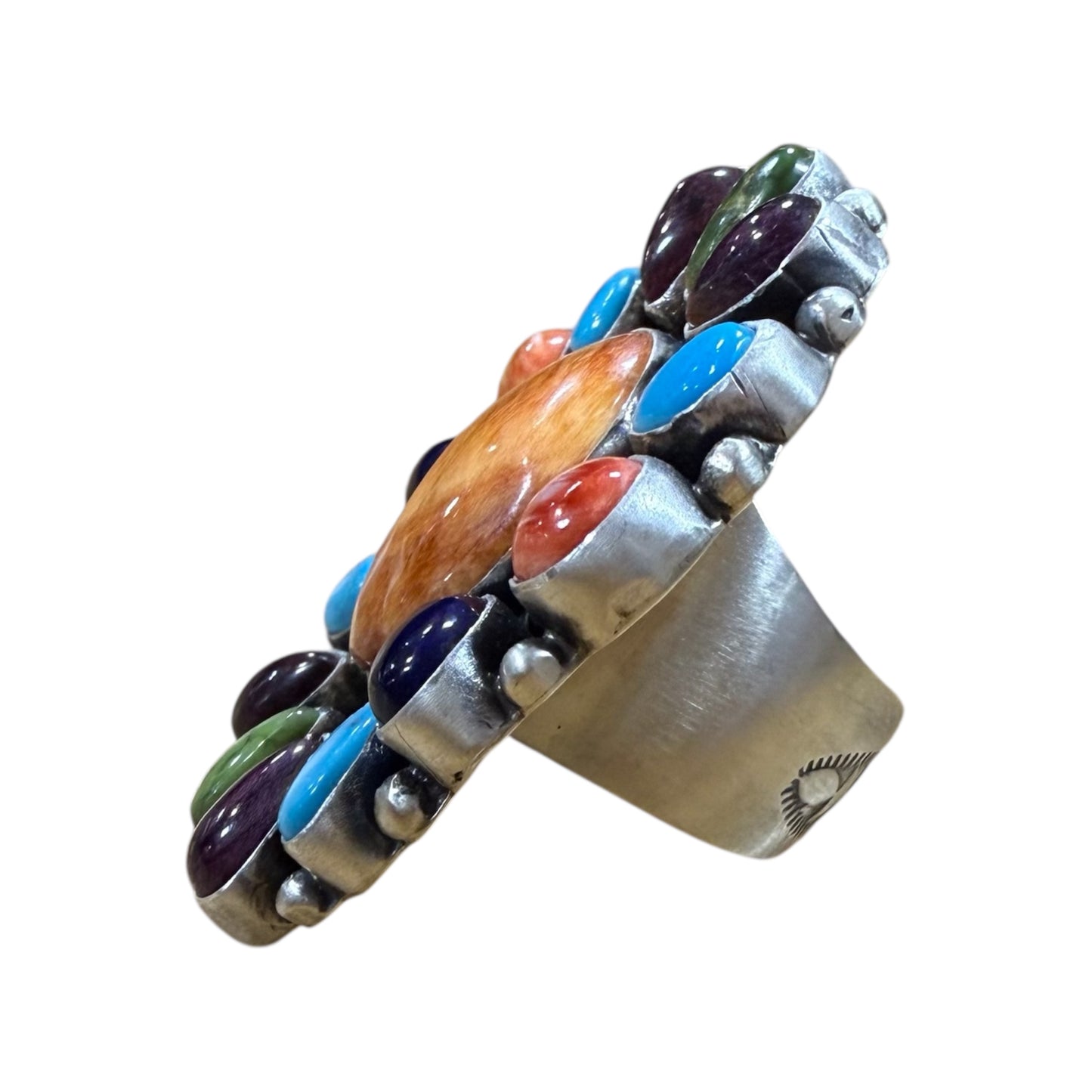 Mixed Stone Cluster Ring SZ 8 Ella Peters