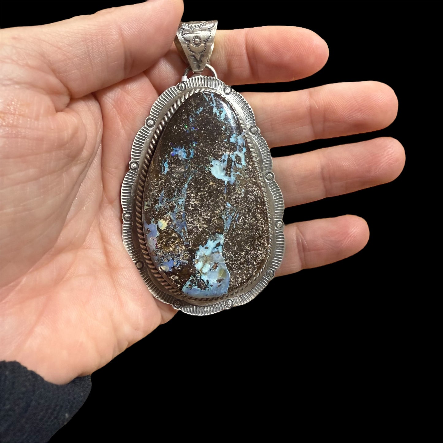 Boulder Opal Pendant