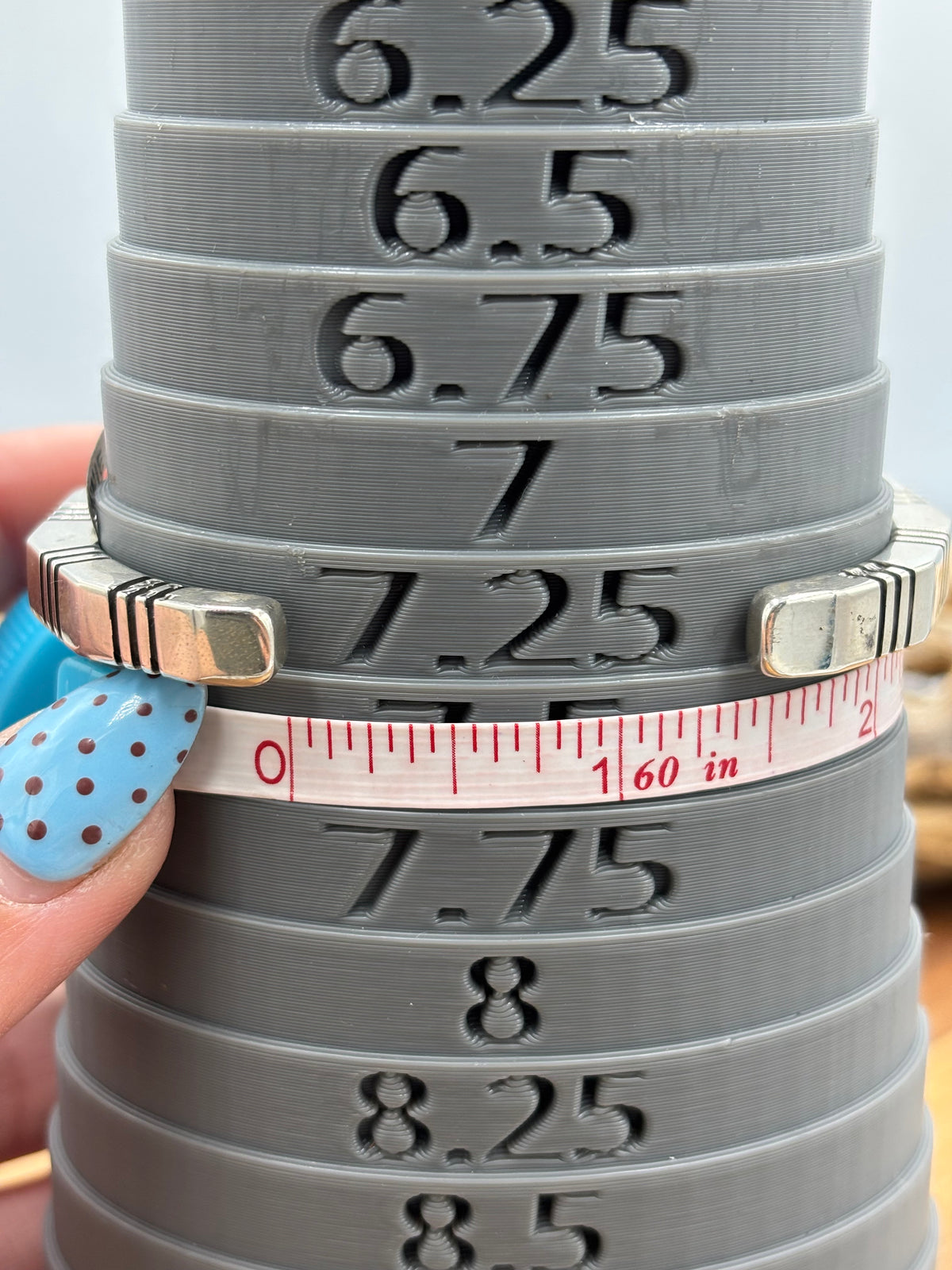 Silver Cuff #911-21 by Konnie Henry, Navajo