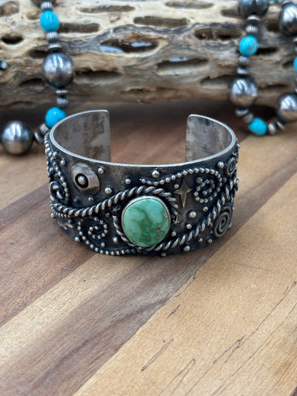 Sonoran #831-10 Cuff by Randy Billy, Navajo